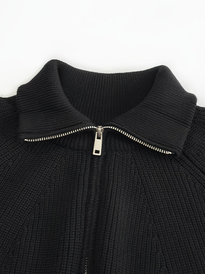 Drune | Lässiger Pullover mit Reißverschluss für Männer