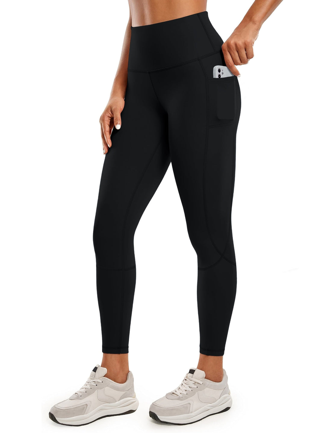 Drune | Schnell Trocknende Damen Yogalegging Mit Hohem Bund Und Tasche