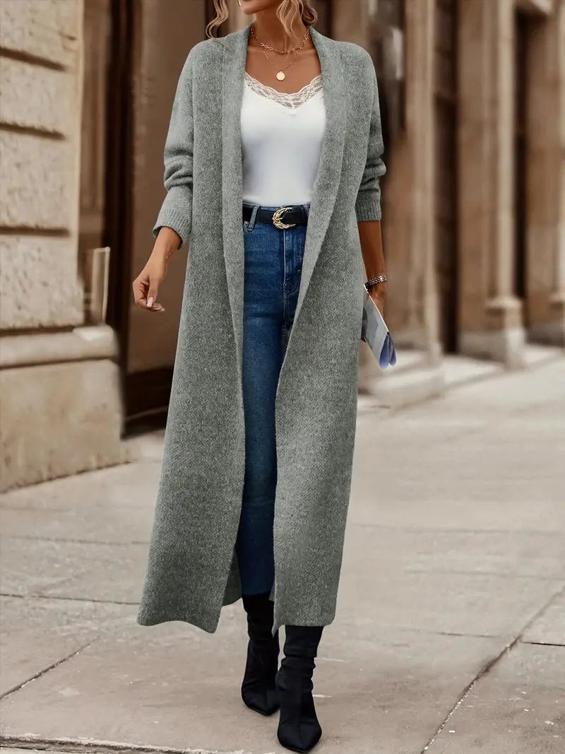 Drune | Eleganter Damen-Wollcardigan für Herbst und Winter