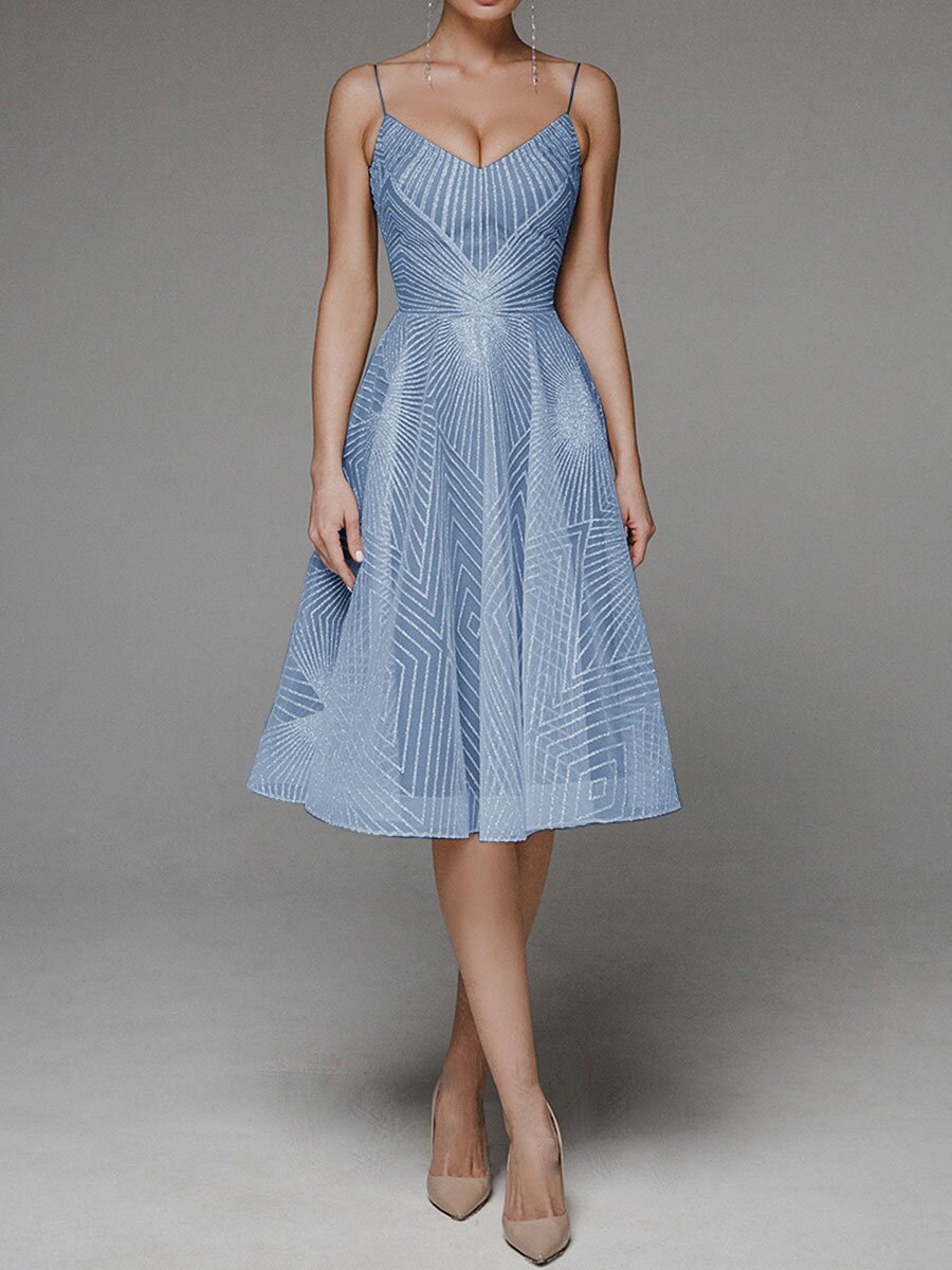 Drune | Sommerliches Trägerkleid Mit Stickerei