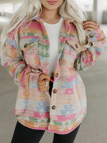 Drune | Damenjacke mit aztekischem Muster