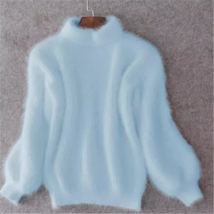 Drune | Weinlese Angora Pullover