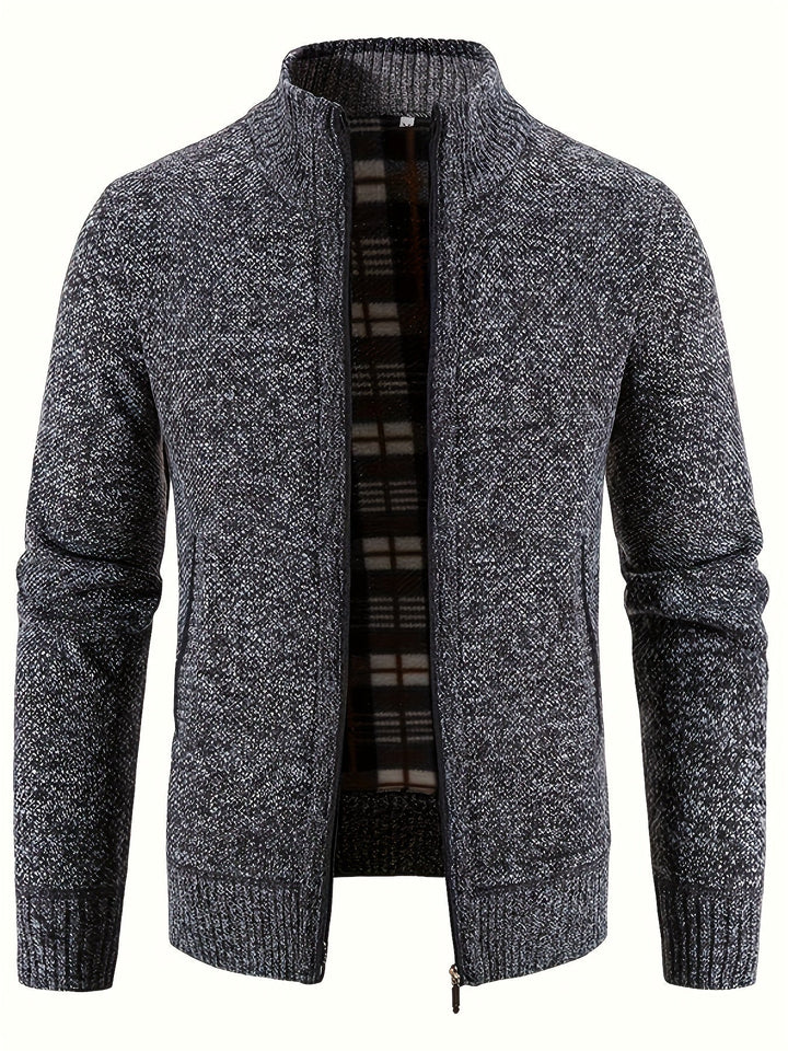 Drune | urbaner Herrenmantel Warme Stehkragenjacke