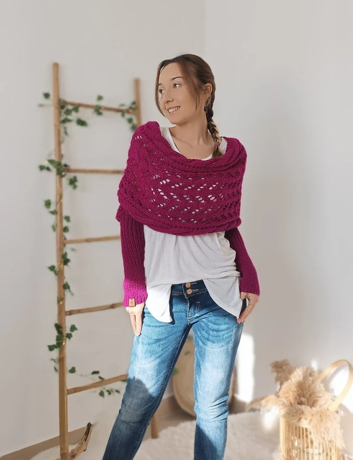 Drune | Bequemer Strickschal