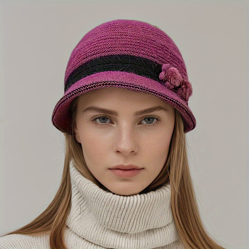 Drune | Schickes Winter Stilvolles Gestricktes Set für Frauen