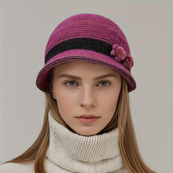 Drune | Schickes Winter Stilvolles Gestricktes Set für Frauen