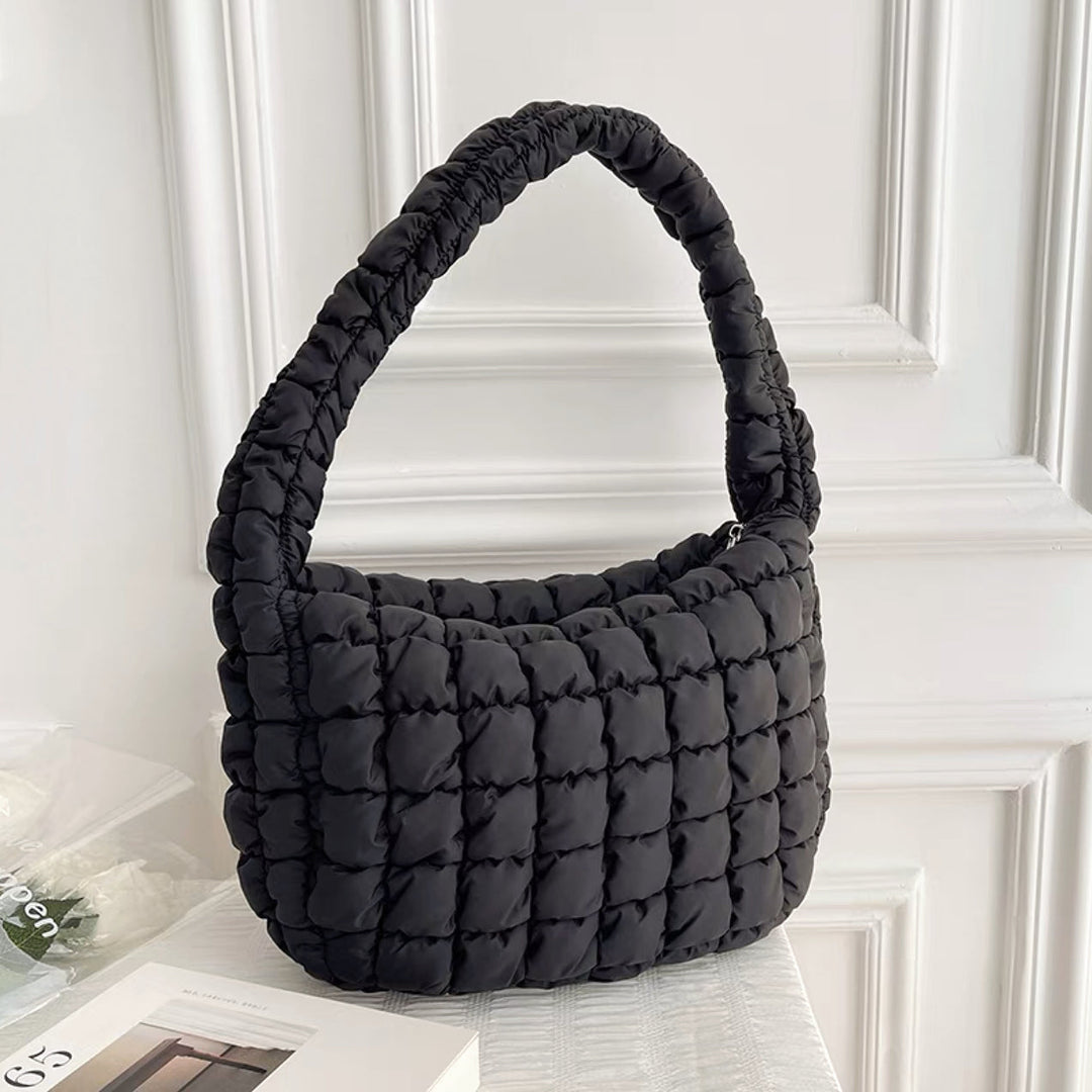 Drune | Plissierte Schultertasche Für Frauen