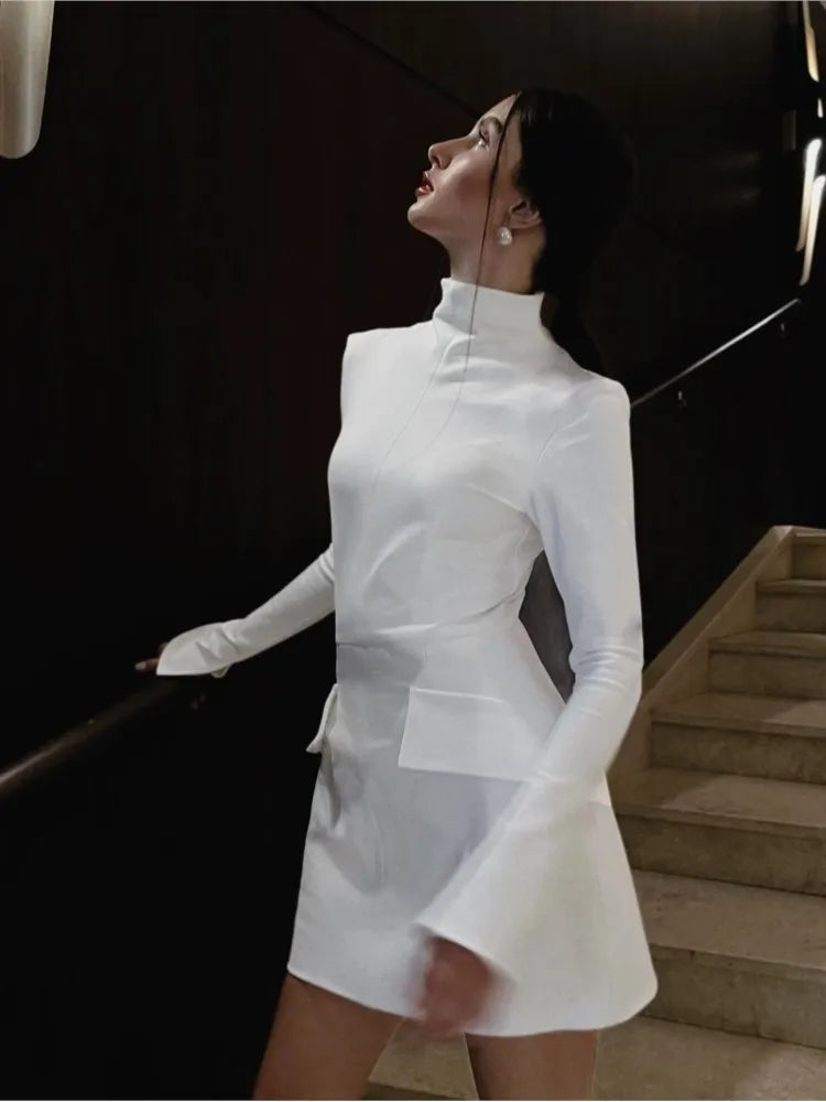 Drune | Elegantes Kurzes Kleid chic Frauen