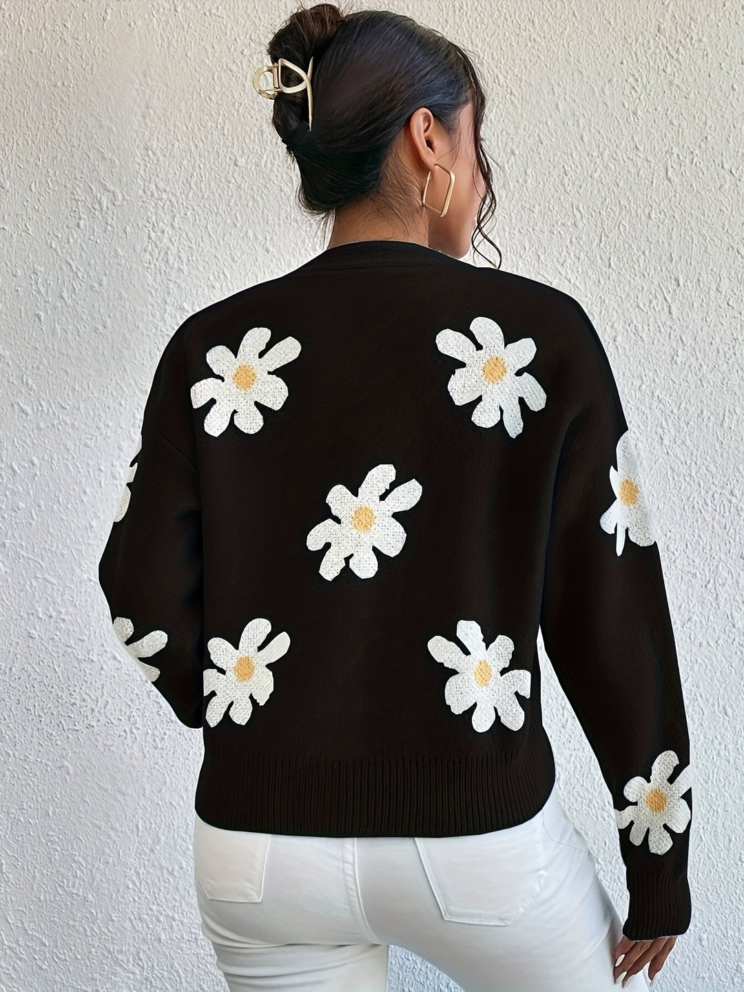 Drune | mit Blumenmuster und langen Ärmeln Für Frauen