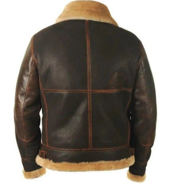 Drune | Fliegerjacke Vintage Stil Winterjacke - Klassische Pilotenjacke für Herbst und Winter