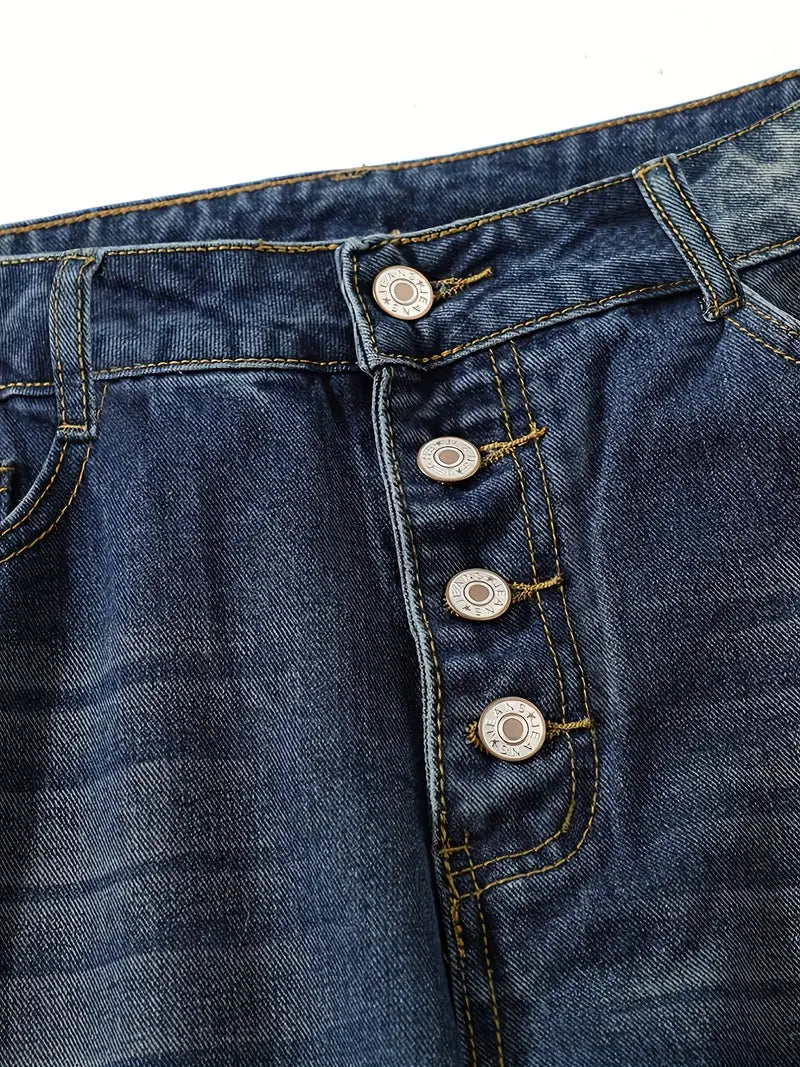 Drune | Lockere Denim-Jeans für Damen