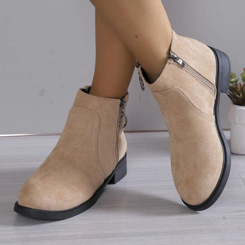 Drune | Chunky-Heeled Ankle Boots