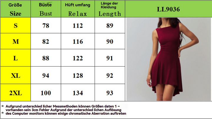 Drune | Ärmelloses Kleid mit Kragen