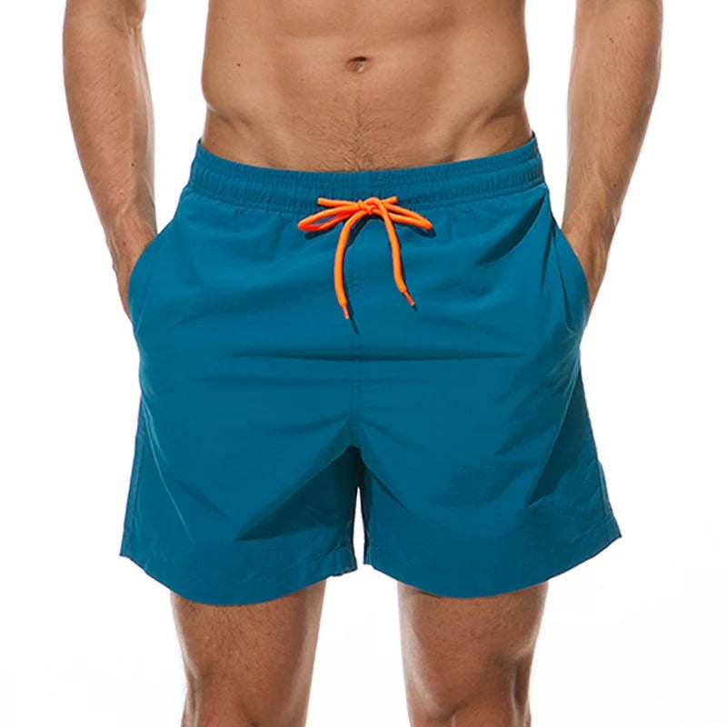 Drune | Bade Bellevo Aron für Herren, Strandstil, einfarbige Farben