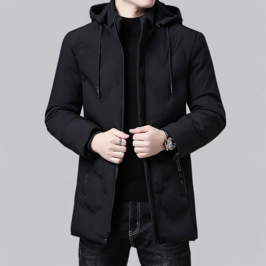 Drune | Winterjacke mit Kapuze für Männer