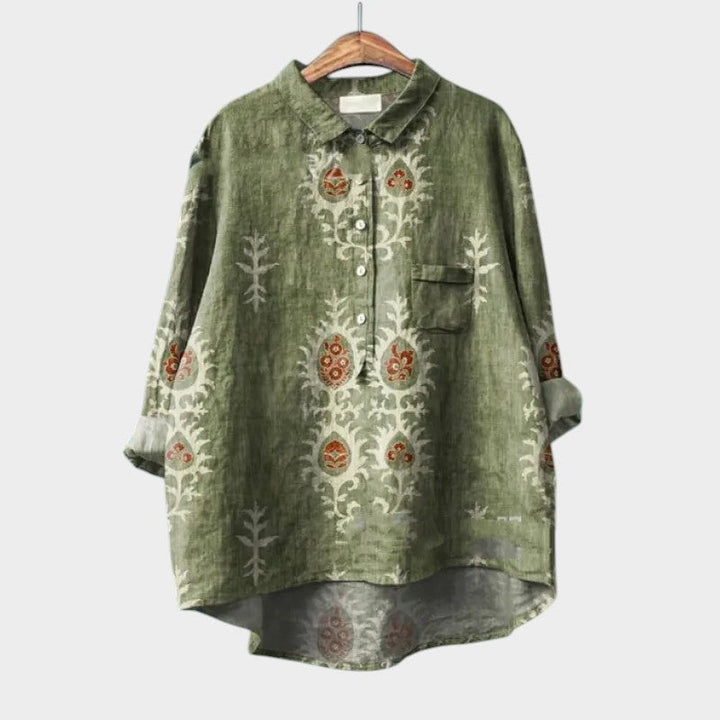 Drune | Weiche Bluse mit fließendem Schnitt
