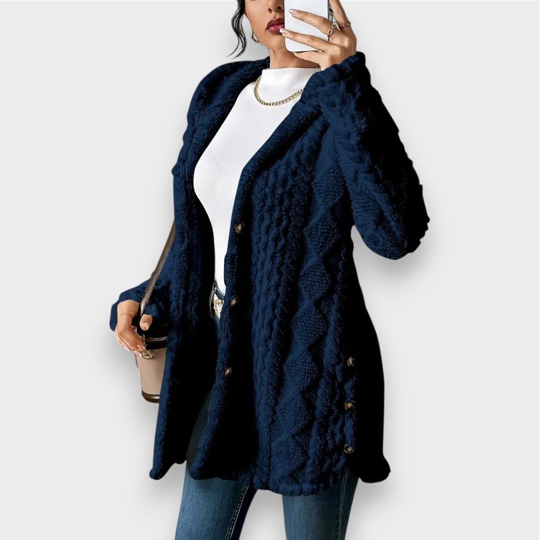 Drune | Plüsch-Hoodie-Cardigan-Pullover
