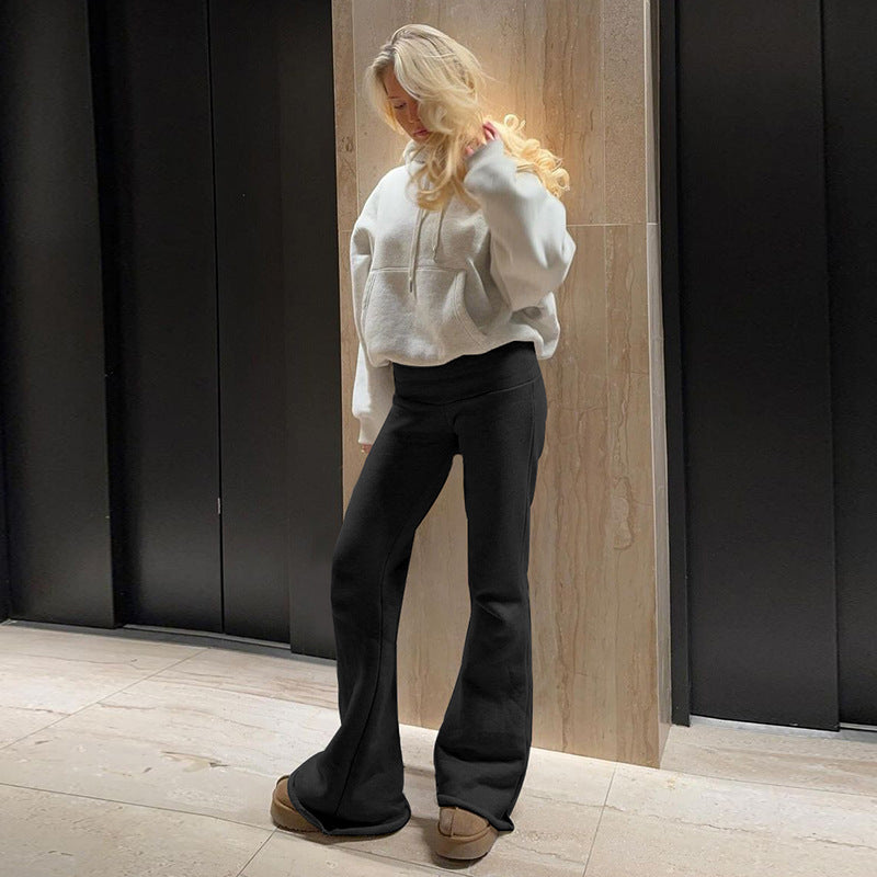 Drune | Low Waist Soft Flare Hose