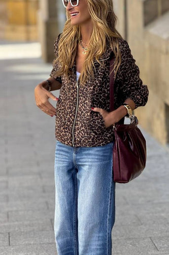 Drune | Leopardenmuster Jacke