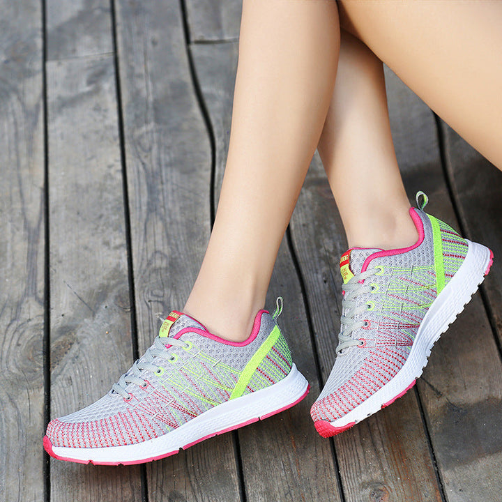Damen Sportliche und atmungsaktive Fitness-Schuhe Drune