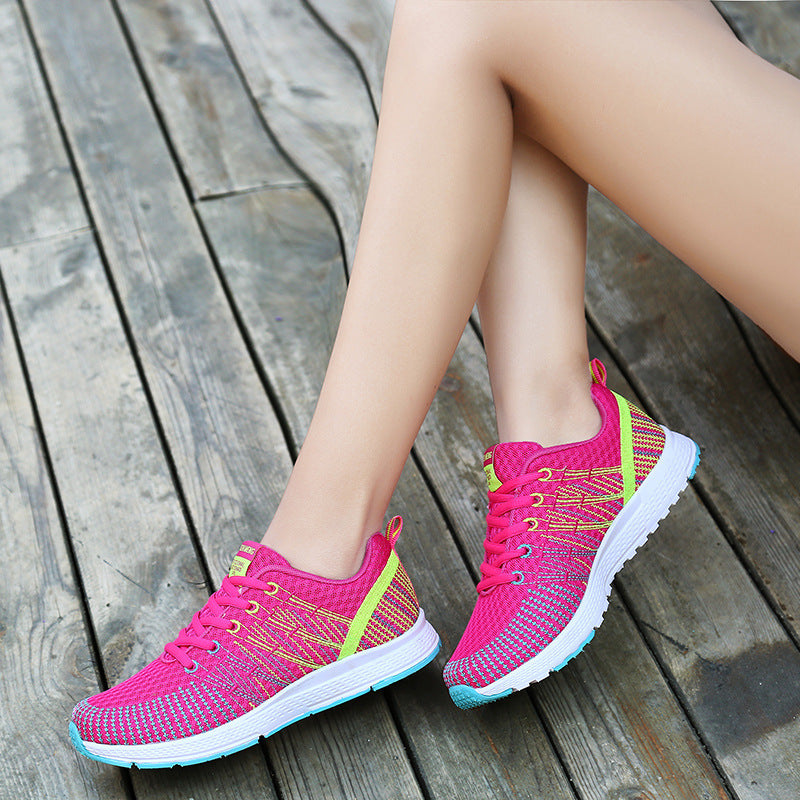 Damen Sportliche und atmungsaktive Fitness-Schuhe Drune