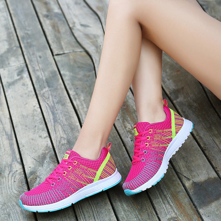Damen Sportliche und atmungsaktive Fitness-Schuhe Drune