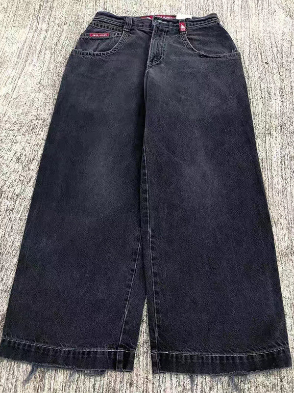 Drune | Y2k Amerikanische Retro Hip Hop Boyfriend Jeans
