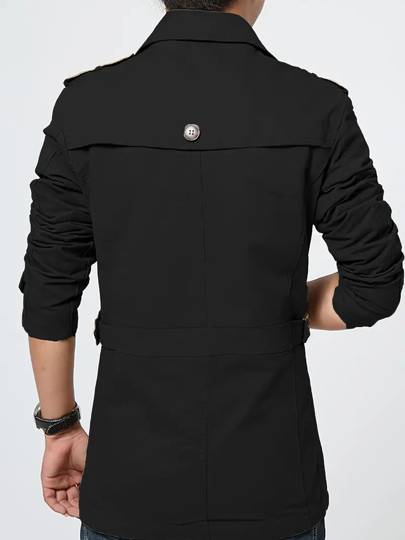 Drune | Herren Große Größe Baumwollwindjacke Für Frühling Und Herbst