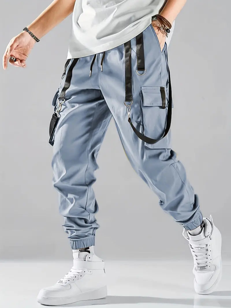 Drune | trendige lässige Cargohose für Männer