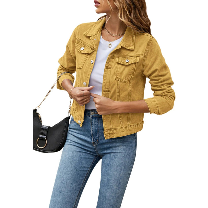 Drune | Sommerjeansjacke mit Knöpfen für Damen