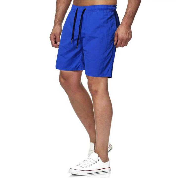 Drune | Schnell Trocknende Einfarbige Fitness-Badehosen für Männer