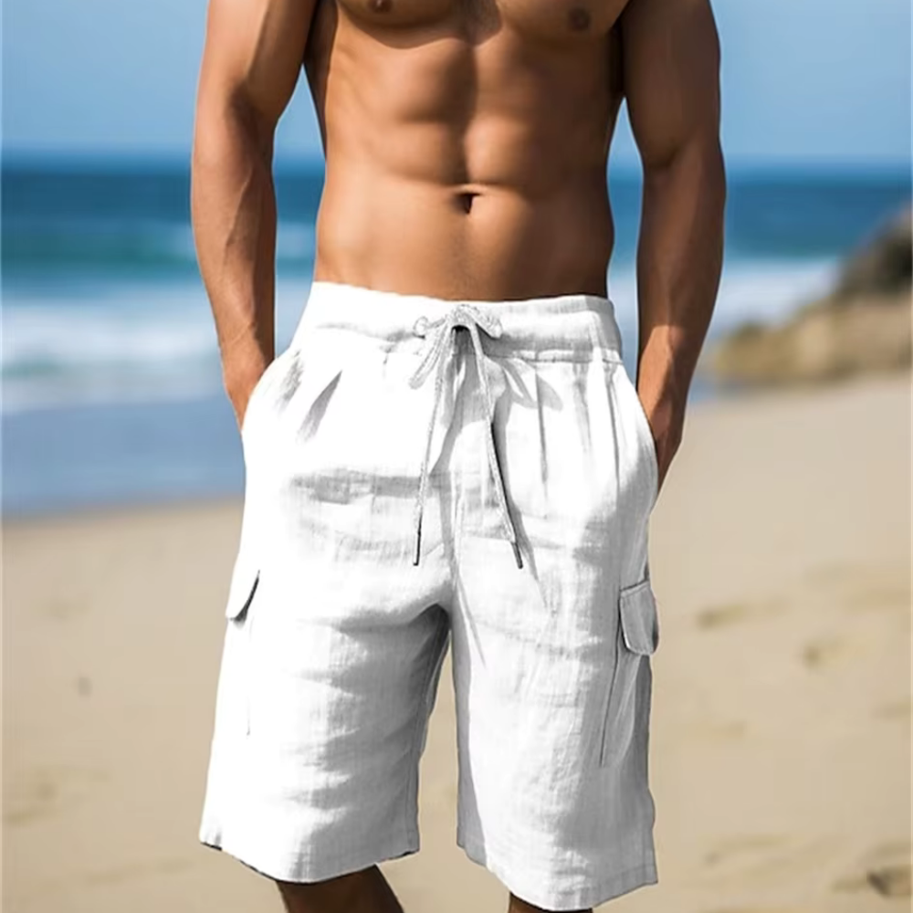 Drune | Sommerliche Herren Leinenshorts für Maximalen Komfort