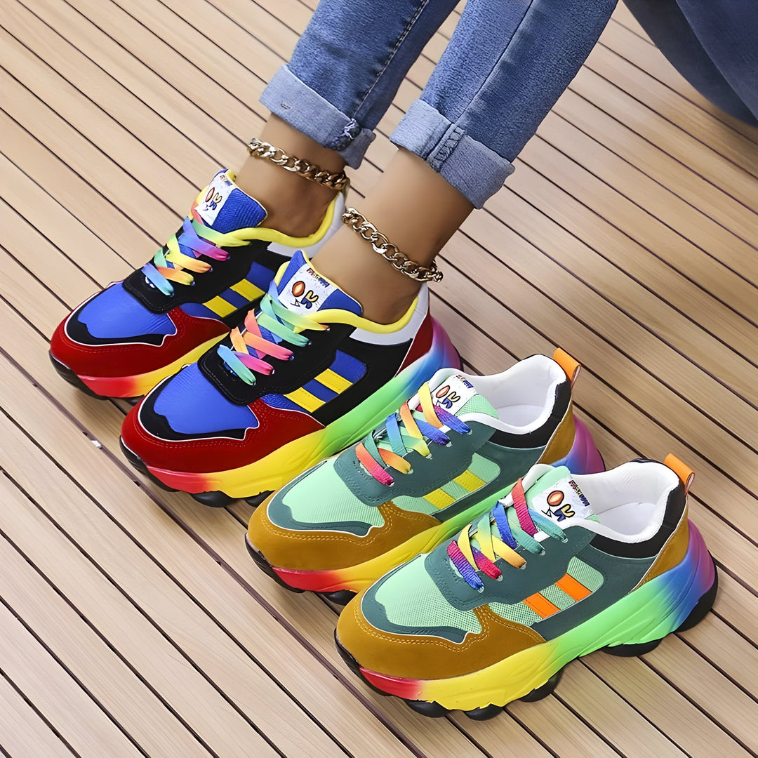 Sneakers Orthopädisch Komfort Geräumig Leicht