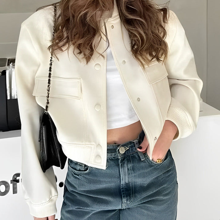 Drune | Kurze Freizeitjacke Mit Taschen