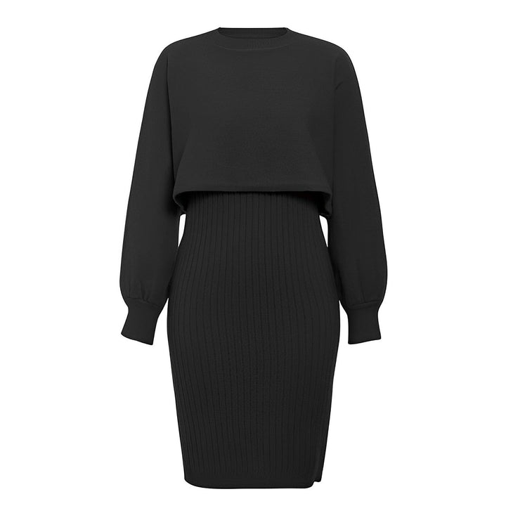 Drune | 2|Teiliges Strickkleid Mit Flügelärmeln