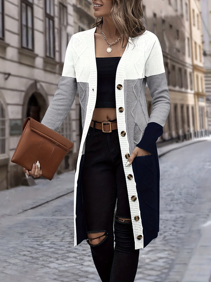 Drune | Vielseitige Strickjacke mit langen Ärmeln