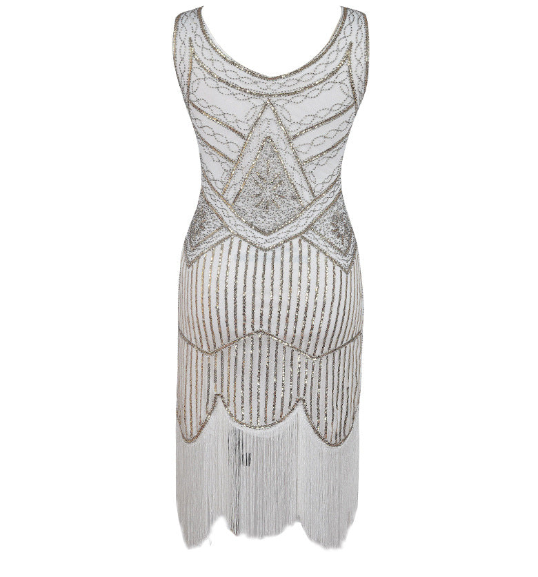 Drune | 1920Er Gatsby-Kleid Schwarz Gold