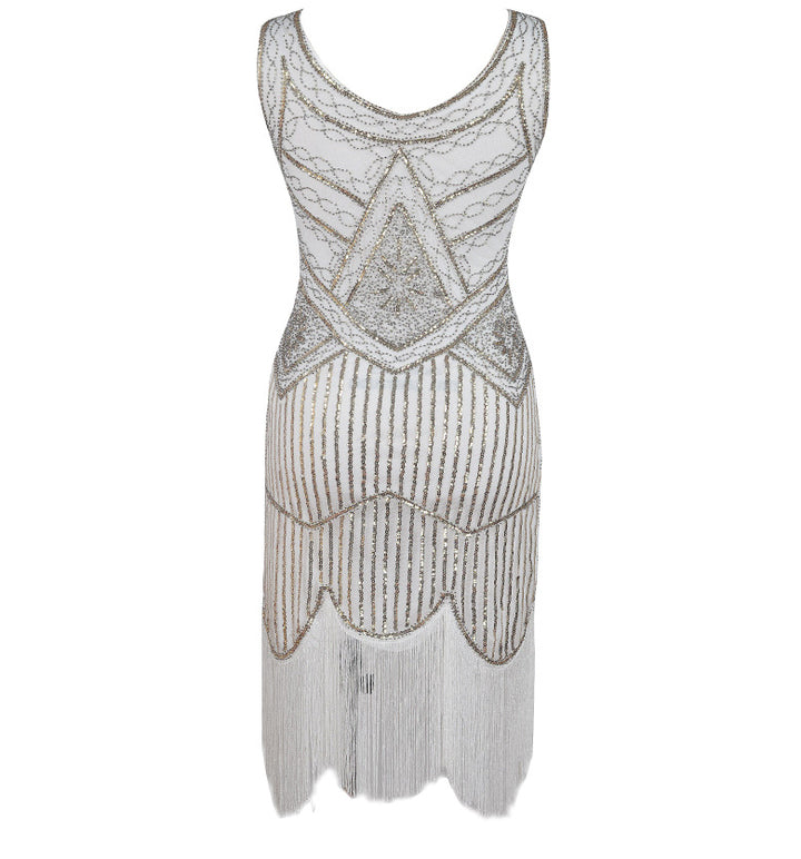 Drune | 1920Er Gatsby-Kleid Schwarz Gold