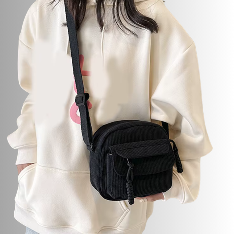 Drune | Kompakte Cord Tasche Mit Elegantem Design