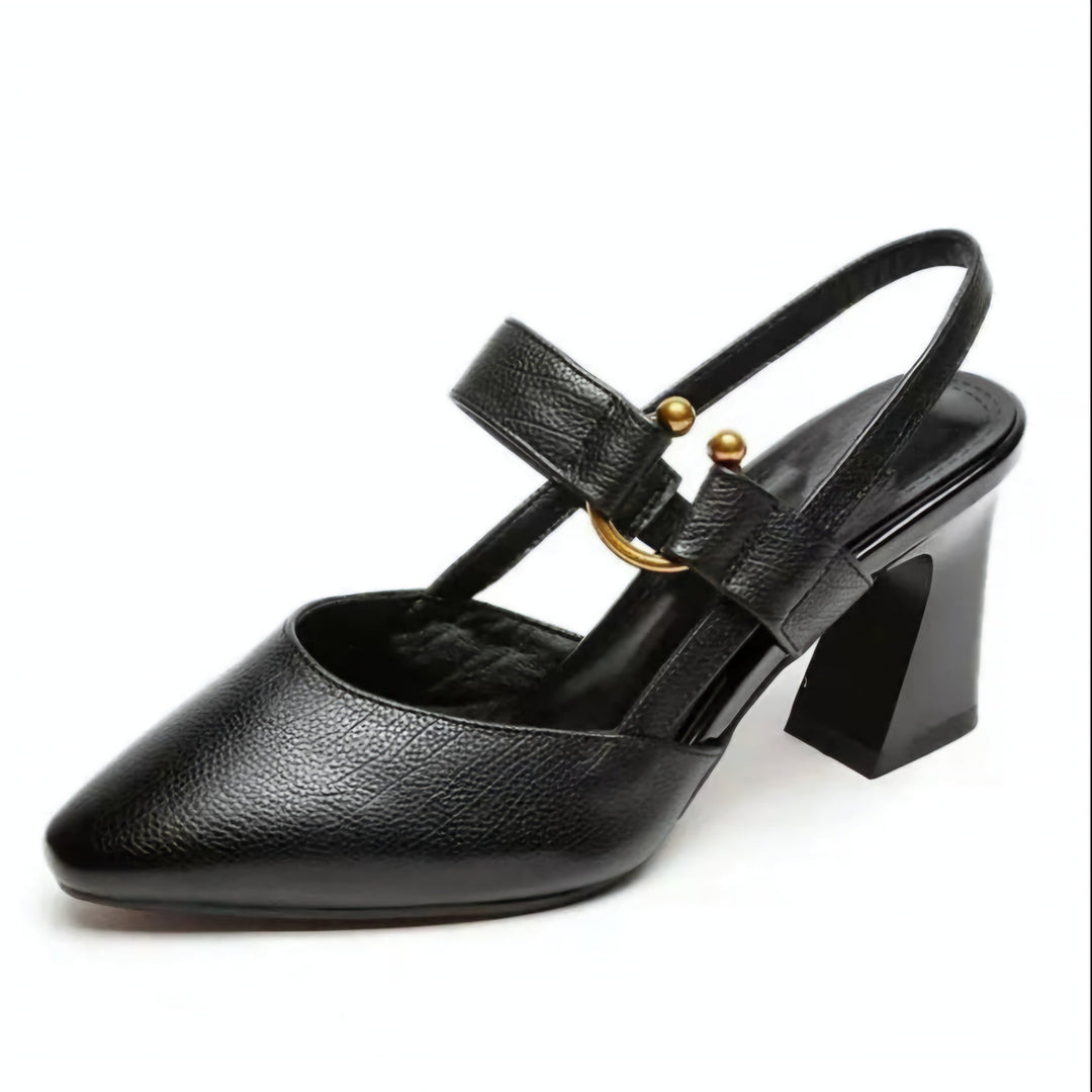 Drune | orthopädische Sandalen mit Absatz