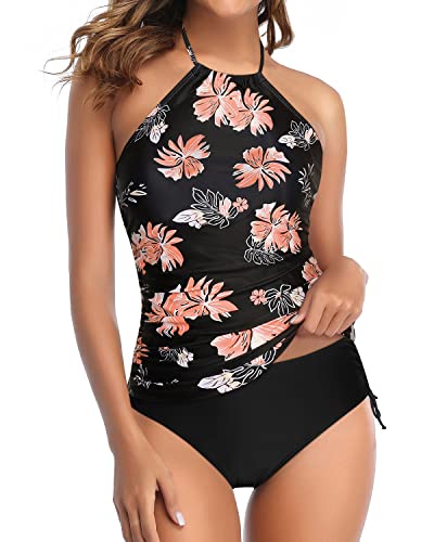 Drune | Halter Tankini Zweiteilige Badeanzüge Mit Rücklosem Tankini Und Shorts