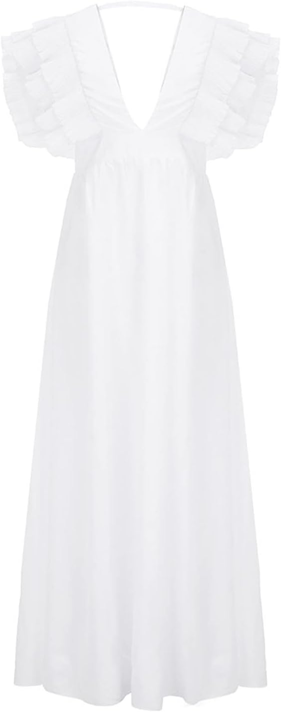 Drune - Elegantes Kleid mit gerafften Ärmeln