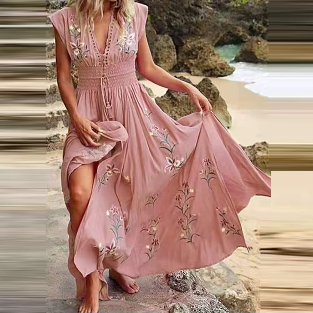 Drune | Boho Kleid Mit Stickereien Für Einen Traumhaften Sommerlook