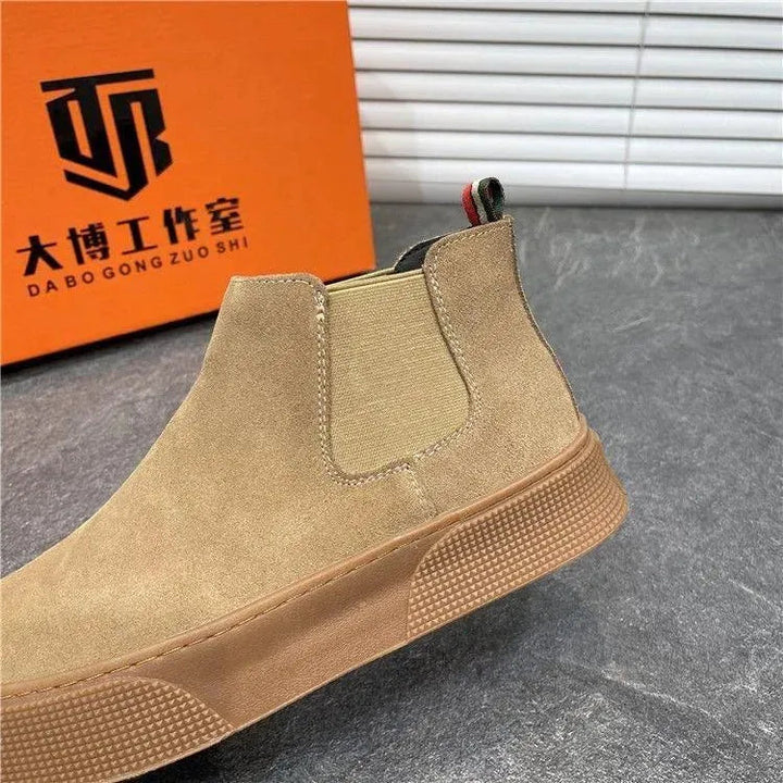 Drune | Chelsea Boots Herren aus Samt – Eleganter und lässiger Stil