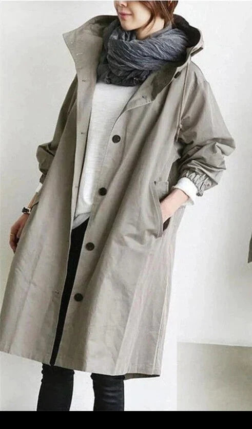 Drune - Windbreaker-Jacke mit Kapuze
