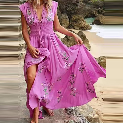 Drune | Boho Kleid Mit Stickereien Für Einen Traumhaften Sommerlook