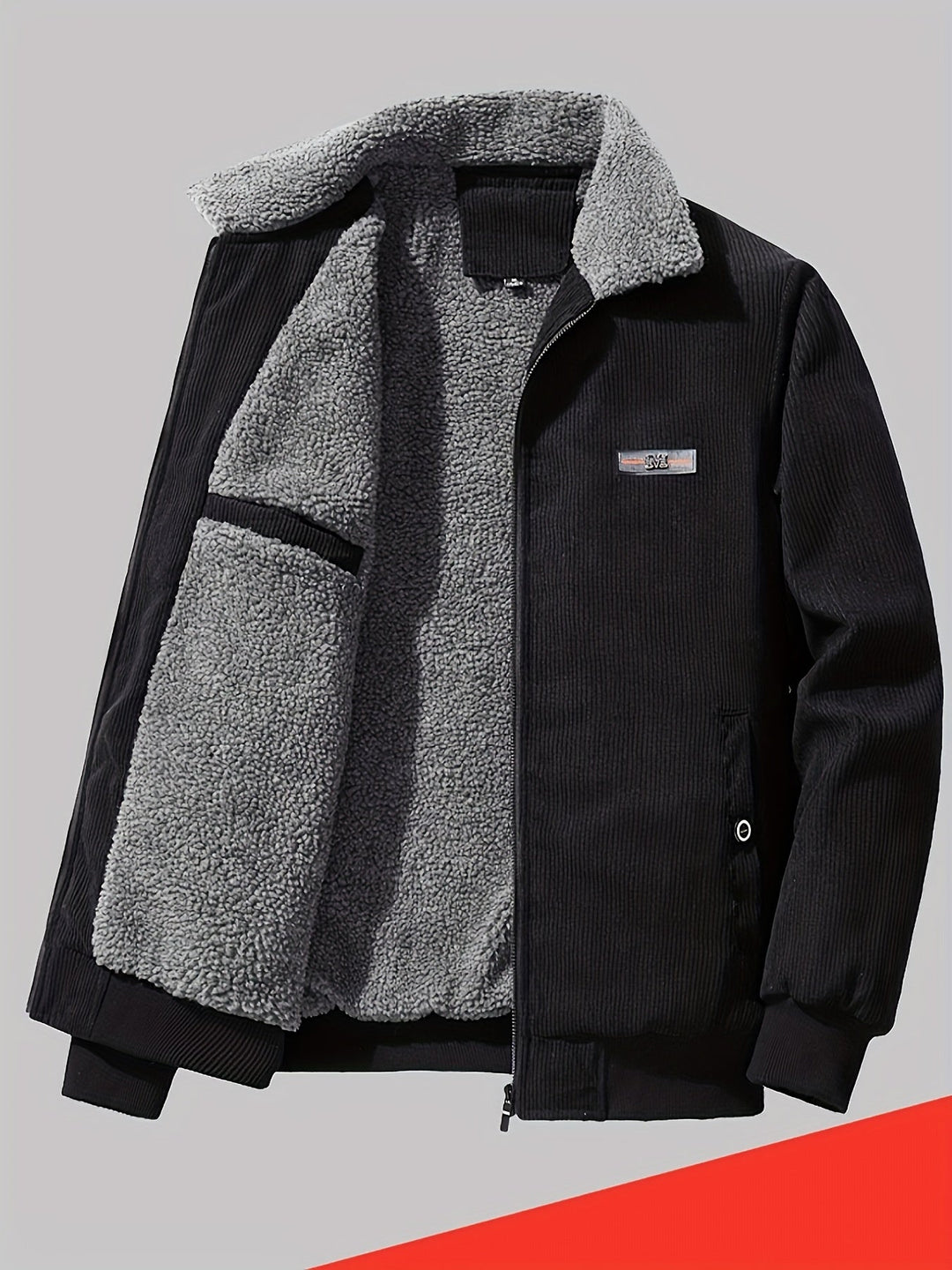 Drune | Retro-stil lässige Herren-Winterjacke aus atmungsaktiver Baumwolle - Perfekt für den täglichen Gebrauch