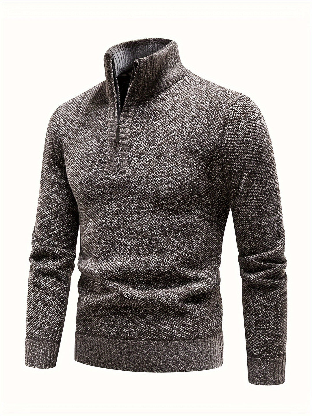 Drune | Lässiger Pullover mit Reißverschluss für Männer