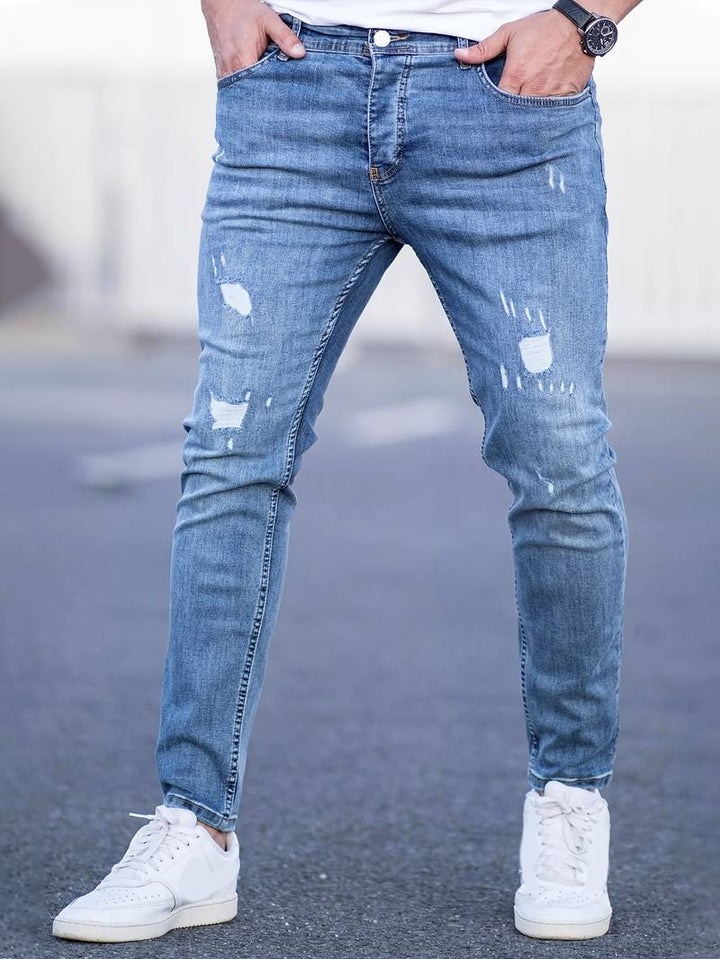 Drune | zerrissene jeans für männer