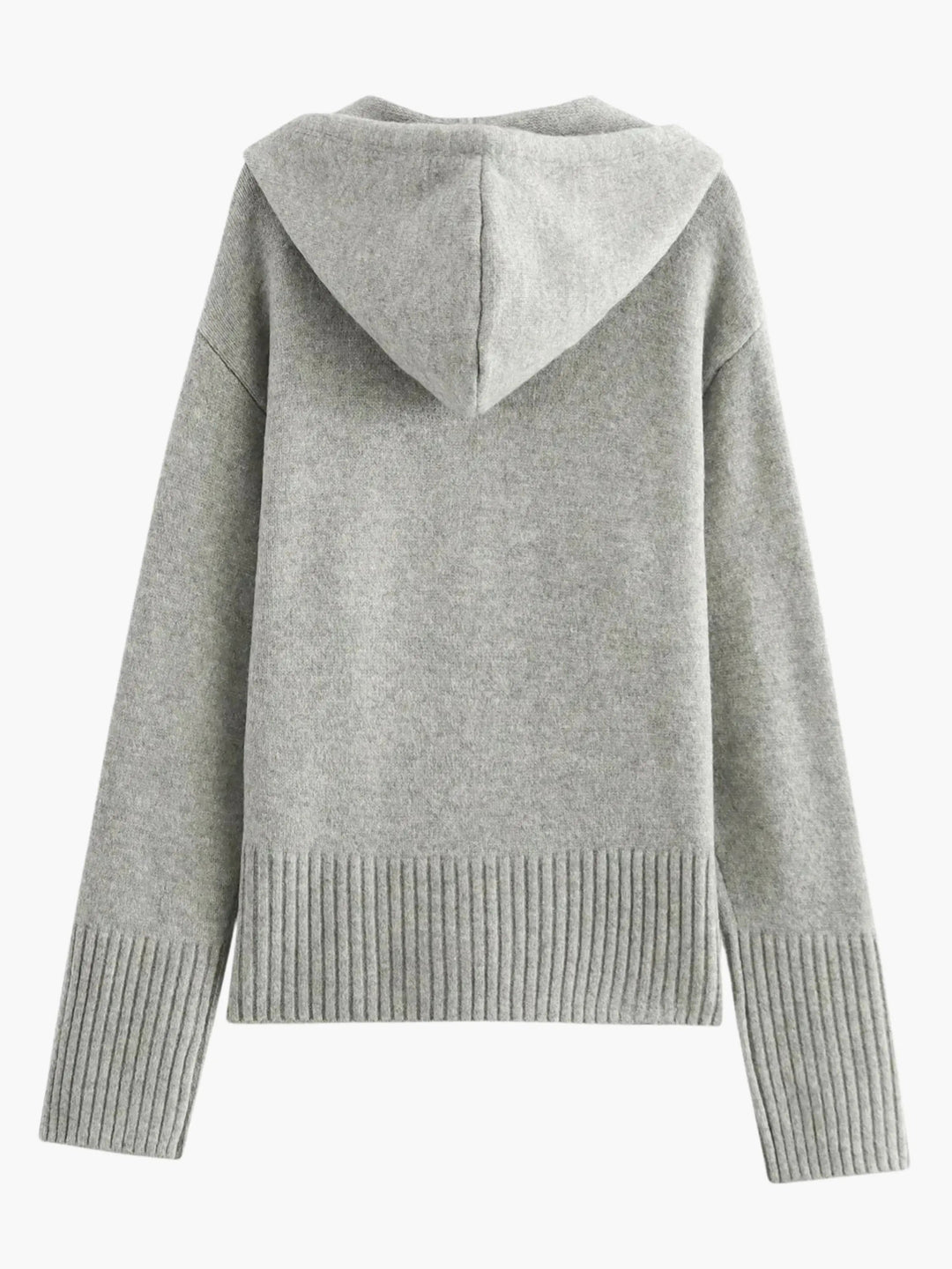 Drune | Strickjacke mit Kapuze und Reißverschluss